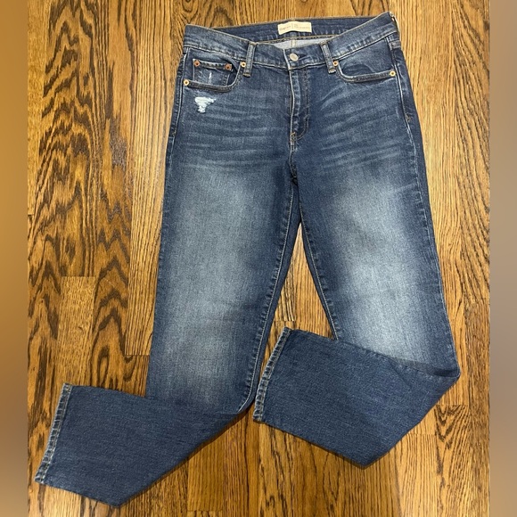 👖Gap Denim - NWOT Real Straight Jeans Size 28S or Size 6S - Picture 1 of 7